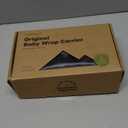 KeaBabies Baby Wrap Carrier - All in 1 Original Baby Carrier Newborn to Toddler Sling, Easy to Wear, Hands Free Bonding, Lightweight, Breathable Infant Wraps (Trendy Black)