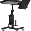 POARMEEY Foldable Tattoo Tray on Wheels Folding Trays Tattoo Workstation Rolling Trolley Cart for Tattoo Salon, Beauty Spa Storage Station