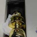 KLLOQUE Fingerprint Door Lock, Smart Fingerprint Door Knob with Keypad, Biometric Door Lock with App Control, Auto Lock Door Lock with Code, Keyless Door Knob with Lock for Bedroom, Home,Office-Brass