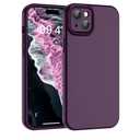 SUPFINE Designed for iPhone 14 Plus Case,Premium Liquid Silicone with [Soft Anti-Scratch Microfiber Lining][Upgraded Camera Protection] Slim Shockproof Phone Case for Men Women Girls,Dark Purple