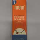 MasterMedi Tongue Scraper with Case Easy to Use Tongue Scraper for Adults, Tongue Cleaner for Oral Care & Hygiene (Single Pack (with Travel Case))