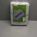 Ultra Soft Queen Size Mattress Topper - Viscose Made from Bamboo Pillow Top Mattress Pad for Back Pain Relief - Naturally Cooling for Hot Sleepers, Green