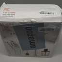 KOIOS 5-in-1 Hand Immersion Blender, 1000W 12 Speed Handheld Blender Stick with Copper Motor Stainless Steel Blade, 600ml Mixing Beaker,500ml Food Processor, Whisk, Milk Frother, Non-BPA, Red