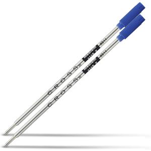 Cross 8511-2 Refills for Ballpoint Pens, Medium, Blue Ink, 2/Pack (85112)