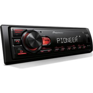 Pioneer MVH-S110BT 1-Din Digital Media Receiver Car Stereo  Bluetooth, USB Input, 50W x 4 Output, AM/FM Radio, iPhone & Android Compatible, Front & SW (Mono) RCA Output
