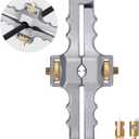 SI-01 Optical Cable Stripping Knife Armored Stripper 3.94 to 9.84in Longitudinal Fiber Optic Cutter With 2 Spare Blades Mid Span 10-25mm Range