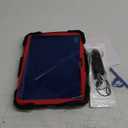 Case for iPad 10th Generation 10.9 Inch (2022), iPad (A16) 11th Generation 11 Inch (2025), Rugged i Pad Case 10th Gen with 360Rotating Stand Screen Protector Pen Holder Shoulder Strap, Red