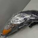 OLDANI Headlight Assembly for Hyundai Elantra 2011 2012 2013, Driver Side Halogen Headlamp with Clear Lens Black Housing Amber Reflector (All Bulbs Included), 1 PC,92101-3y000 ‎HY2503161