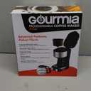 Gourmia Drip Coffee Maker  5 Cup, One-Touch Brew, Pause & Serve, Adjustable 4 Hr Keep Warm, EZ-View Water Window, Black