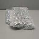 Sumind 8 Pack Disco Party Decorations Mini Disco Ball Garlands Silver Mirror Ball Hanging Banner Silver Streamer Curtains for Birthday Wedding Christmas Party Backdrop Supplies(2 Inch, 3 Inch)