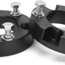 Dynofit 2 Inch Leveling Lift Kit for Toyota Tacoma (2005-2023), 4Runner (2003-2024) and FJ Curise (2007-2015), Raise Front Suspension 2in, Set of 2Pcs Forged Aluminum Strut Spacers Level Kit