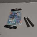 Hiearcool Waterproof Phone Pouch, Waterproof Phone Case with Crossbody Lanyard Compatible for iPhone 17 16 15 14 13 Pro Max Up to 8.3", Cellphone Dry Bag Travel Essentials for Beach -Clear-2Pack