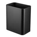 TIPGO Small Bathroom Trash Can, 2.1 Gallons, Under Sink Wastebasket, Black
Wide Open-Top, Quick Toss, Stainless Steel Garbage Can, Hand-Safe Rolled Edges,Metal Trash Bin for Bedroom, Office, Near Desk