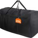 Lifewit 230L Ertra Large Storage Duffle Bag for Traveling, Folable Moving Bags with Zippers and Handles, Heavy Duty Storage Bags Big Totes for Travel, Camping, Storage Bins with Lids for Luggage