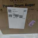 Power drum auger