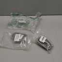 LUJUNTEC Interior Door Handles, Front Rear Passenger Right Side, 1998-2002 Toyota Corolla, 2pcs Grey Plastic Handles