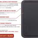 Old Stone Pizza Steel for Oven, 14x14-Inch, 1/4-inch Thick