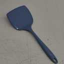 Silicone Pancake Spatula Turner with Lengthened Handle& Seamless Design, Heat Resistant Cooking Spatulas for Nonstick Cookware, Large Flexible Kitchen Utensils, Flipper for Egg, Pancake, Starry Blue
