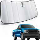 MAIKER OFF ROAD Windshield Sunshade Compatible with Ford F150 2015-2020 | Custom Size,Foldable Front Windshield Sun Visor, Window Sunshade Cover, UV Heat Blocker,Easy To Use, Car Accessories