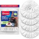 O-Cedar EasyWring Spin Mop Microfiber Refill (Pack of 4)