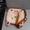 YOREPEK Travel Carrying Case for Yoto Mini (2024 Edition), 40-Card Storage Bag for Yoto Mini Player, Headphones & Accessories, Open-Access Design for In-Bag Play, 3 Year Old Girl Gifts (Bag Only) (Pink)