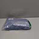 OUGES Womens 2025 Summer Maternity Dress Short Sleeve V Neck Button Down Pregnancy Casual Maternity Clothes with Pockets (Medium, Light Blue)