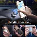 4 x Compatible with Magnetic iPhone 17 Case 2025, with 360 Rotatable Kickstand Magnet Ring Holder [Compatible with Magsafe] Cute Slim Matte Drop Protective Bumper Phone Cover, Desert Titanium
