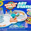 Crayola Spin & Spiral Art Station, DIY Crafts, Toys for Boys & Girls, Gift, Age 6, 7, 8, 9