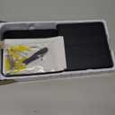 QIBOX Solar Charger Only Compatible with Battery Doorbell (USB-C Port) Waterproof Continuously Solar Panel, Adjustable Panel, Not for Micro USB or Other Plug-Type Doorbells