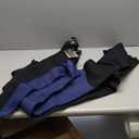 Hevto Wetsuits Men 3/2mm Neoprene Scuba Diving Surfing Wet Suit Keep Warm Back Zip in Cold Water Swimming Kayaking Jet Ski SUP (Men1-Blue, 3XL)