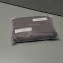 ODODOS 2-Pack Full Length High Waist Workout Leggings with Pockets for Women, 28" Tummy Control Athletic Yoga Pants, Black+Purple Taupe, X-Large (XL)