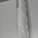 LazBlinds No Drill Roman Shades, Blackout, 21" W x 64" H, Natural