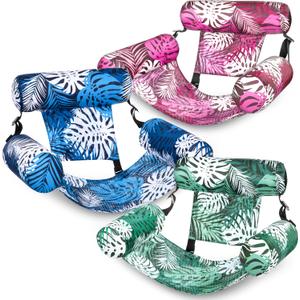 SLOOSH Pool Floats Chairs Adult, 3 Packs Inflatable Lounge Chairs,Blow up Pool Noodles Floats for Adults,Water Floating for Beach Party Summer Water Fun