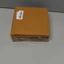 Samhita Acacia Wood Round Wood Plates Set of 4, Easy Cleaning & Lightweight for Dishes Snack, Dessert.(7" x 7" x 1")