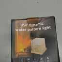 Ocean Wave Projector Light, 16-Color LED Cube Lamp & Remote, 3D Holographic Water Ripple, Romantic Ambient Lighting for Kids Room, Meditation, Relaxation, Bathroom, Night Light (Plug-in)