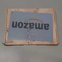 UNIQOOO 8 Pcs Christmas Acrylic Green Photo Frame Ornaments for Display Picture, 2 x 3 Inch Festive Hanging Decoration, Double-Sided Picture Frames for Holiday, Home, Party, Xmas Tree Decorations