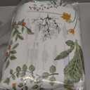 Bedsure Duvet Cover King Size - 100% Cotton Reversible Floral King Duvet Cover Set with Zipper Closure, 3 Pieces Soft & Breathable Green Bedding Set with 2 Pillow Shams 20"x36" (05 - Green (No Comforter))