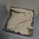 Decorus Backless Plunge Shapewear Bodysuits - Women Low Back Body Shaper Full Body Tummy Control Built in Bra With Plunge (Small, Beige)