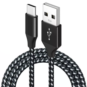 Zgear 10 Foot Braided Sync&Charge Cable For USB C