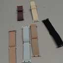 6 Pack Braided Stretchy Bands Compatible with Apple Watch Band 38mm 40mm 41mm 42mm 44mm 45mm 46mm 49mm Women Men, Adjustable Nylon Solo Loop Elastic Straps for iWatch Series 11 10 9 8 7 6 5 4 SE Ultra (Black/Starlight/Milk Tea/Succulent/Nude Pink/Smoke Violet)