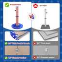 34.3" Tall Cat Scratching Post Clearance,Heavy Duty Sisal Scratch Post for Indoor Large Cats,Cute Cat Tree Tower with Interactive Hanging Ball