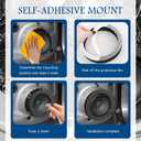 4PCS Speaker Foam Rings Kit,3-Size 6" 6.5" 6.75" Speaker Gasket for Enhanced Bass & Noise Reduction,Self-Adhesive Car Audio Foam Rings Car Accessories for Most Vehicles