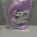 forfeels Light Purple Bob Wigs with Bangs Straight Short Wigs for Women Synthetic Purple Wig for Cosplay Women Funny Wig for Party Halloween Daily Wear Anime Costume Events