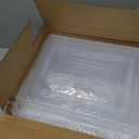 7 code Large Clear Shoe Boxes OrganizerThicker Material Stronger Shoe Box with Magnetic Door, Stackable Shoe Storage Box for Closet, Foldable Space-Saving Storage Bins Shoe Cabinet, White 9 Pack