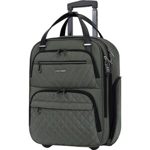 Kroser Navy Green Travel Bag/Brief Case