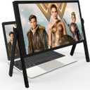 21 inch Screen Magnifier for Laptop 3D HD Screen Expanders for Movies, Videos, and Gaming, Screen Magnifier with Adjustable Angle Design Amplifier Desktop Magnifying for Seniors Reading (Black)