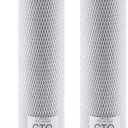 VEVOR CTO Whole House Water Filter, 20 x 4.5 Inch Universal Fit, Activated Carbon Block Cartridge Replacement, 5 Micron Coconut Shell Charcoal Filters, Reduces Chlorine, Taste & Odor, 2 Pack