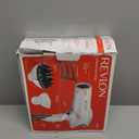 REVLON Infrared Hair Dryer with Diffuser & Concentrator  Ionic Ceramic Blow Dryer for Frizz Control, Shine, Soft Hair & Moisture Protection  1875W Professional SalonQuality (White)