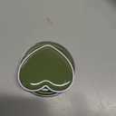 On The Grip Magnetic Cute Solid Macaron Color Heart Shape Collapsible Mobile Phone Grip Stand Holder for Smartphone Tablet Cell Phone Accessory (Magnetic Type, Jade Green)