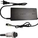 67.2V 3A 3 Prong Scooter Quick Charger, for Yume X11 Y11 M10, Kaabo Mantis 10, 10 Pro, V2/ VSETT 10+, 10+R/Apollo 60V Phantom, 60V Lithium Li-ion Battery Charger